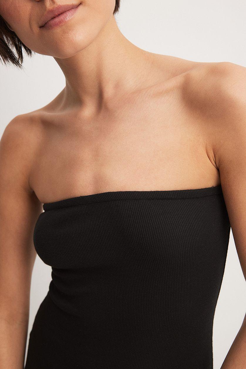 Ribbed Maxi Tube Dress Product Image