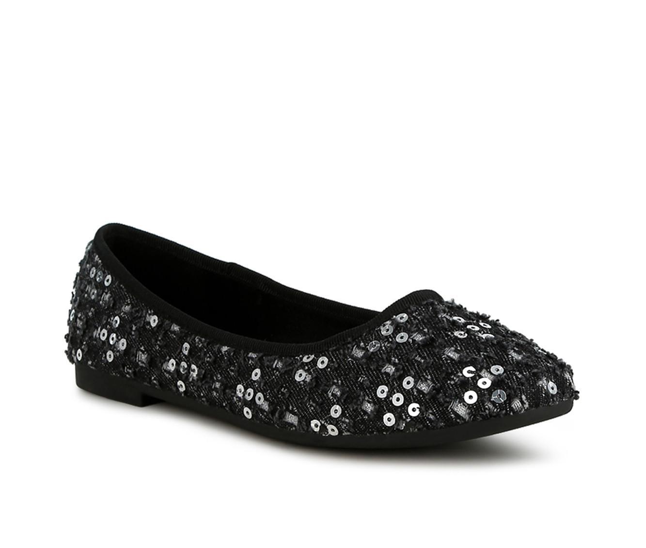 Women's London Rag Sujet Flats Product Image