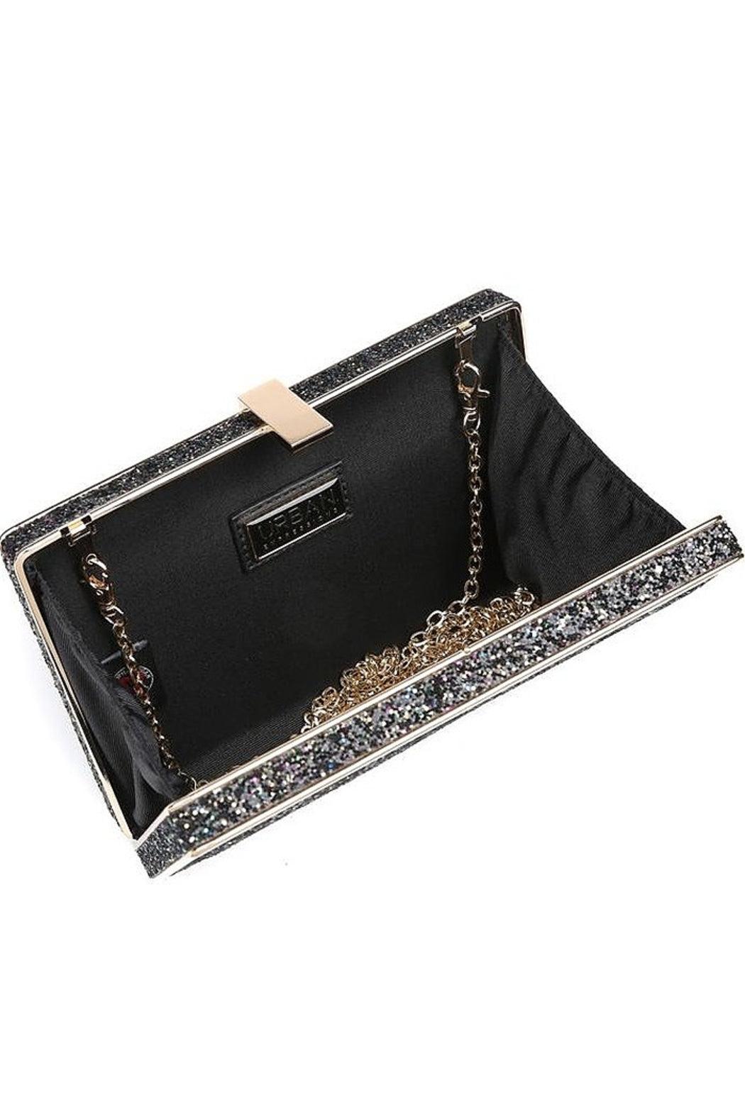 Edith Glitter Clutch Product Image