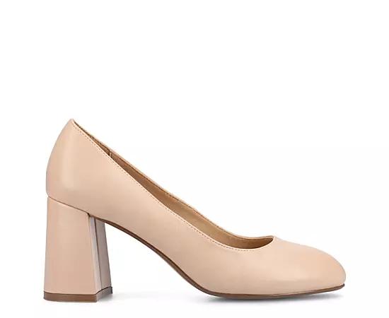 Journee Seraphina Covered Block Heel Women's Shoes,  Product Image