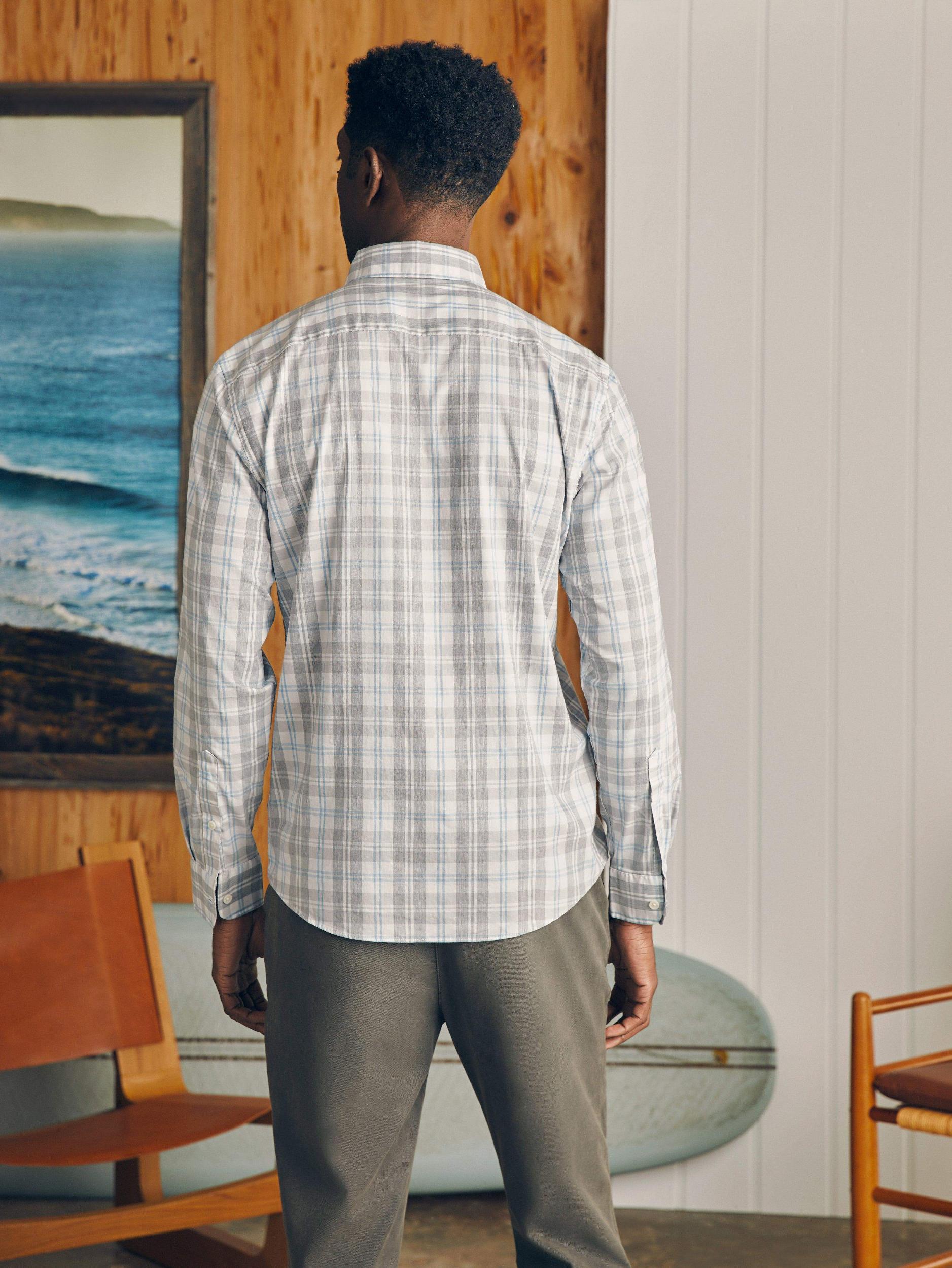 Movement™ Shirt - Grey Cream Plaid Male Product Image
