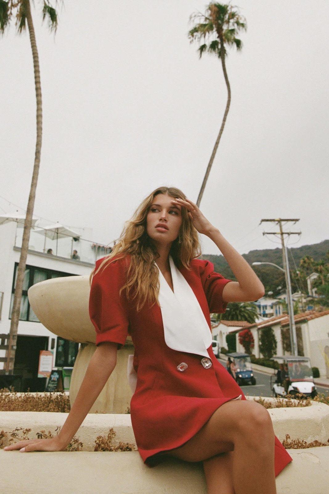 Alia Dress (Red) (Final Sale) Product Image