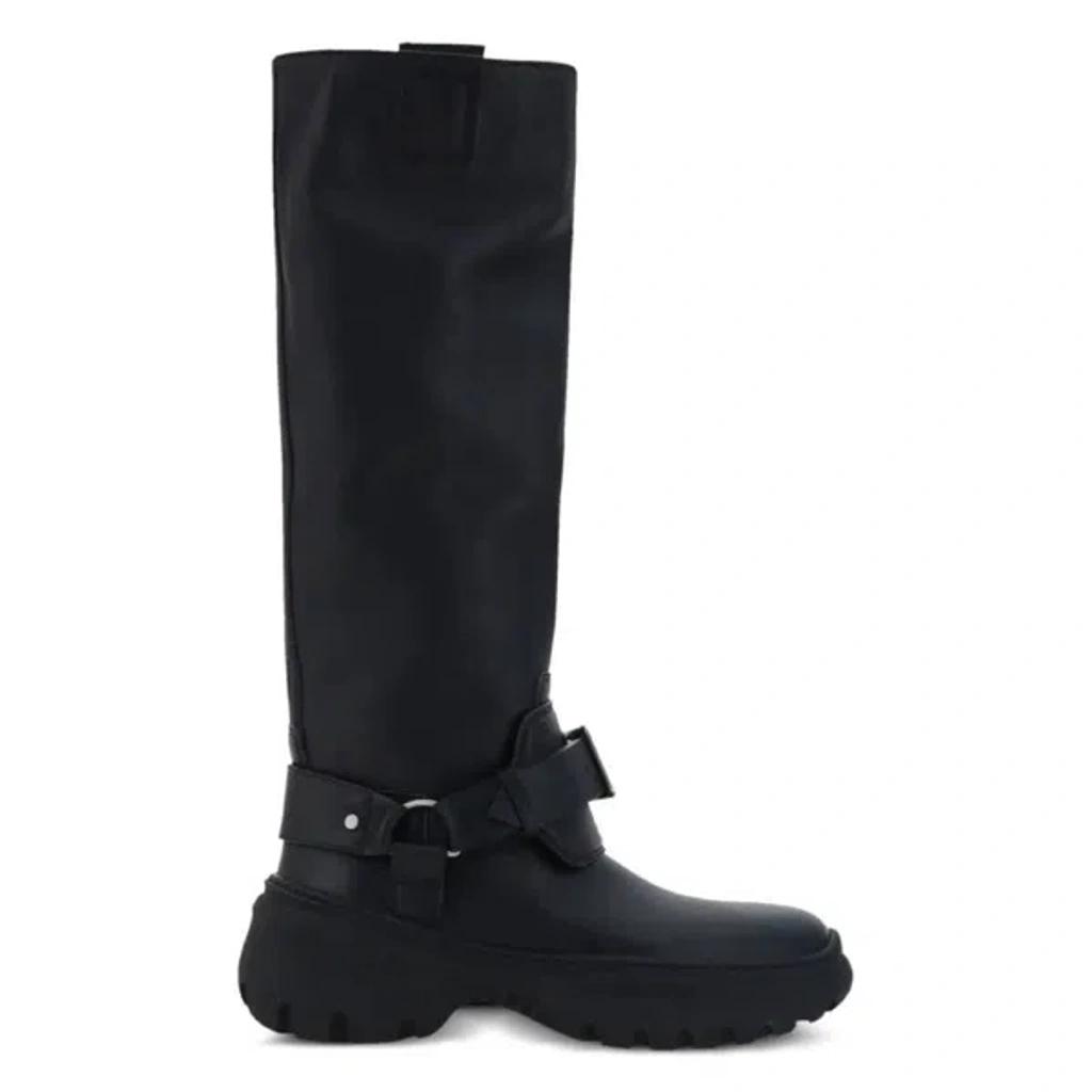 BURBERRY 40mm Lf Stomp High Boots In Black Product Image