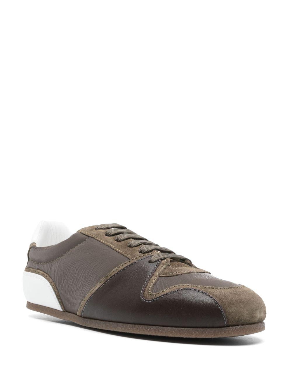 leather sneakers Product Image