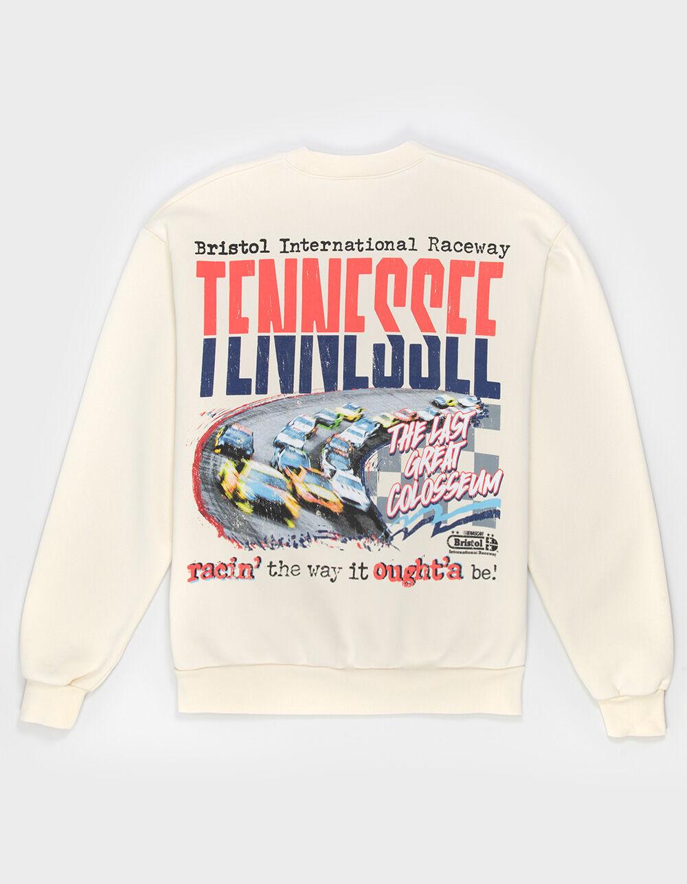 TILLYS x NASCAR Bristol International Mens Crewneck Sweatshirt - CREAM Product Image