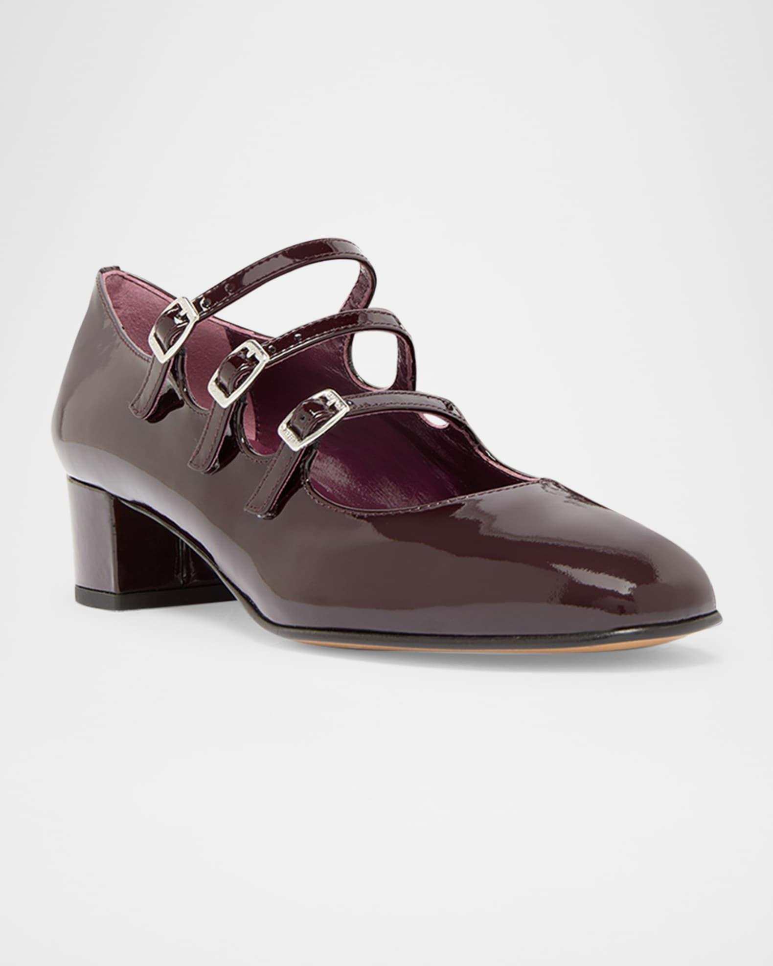 Kina Three-Strap Mary Jane Pumps Product Image