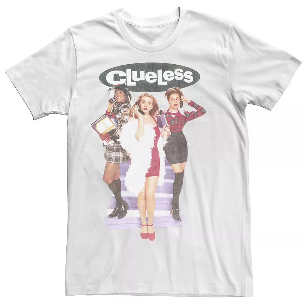 Men's Clueless Movie Poster Tee, Size: XL, White Product Image