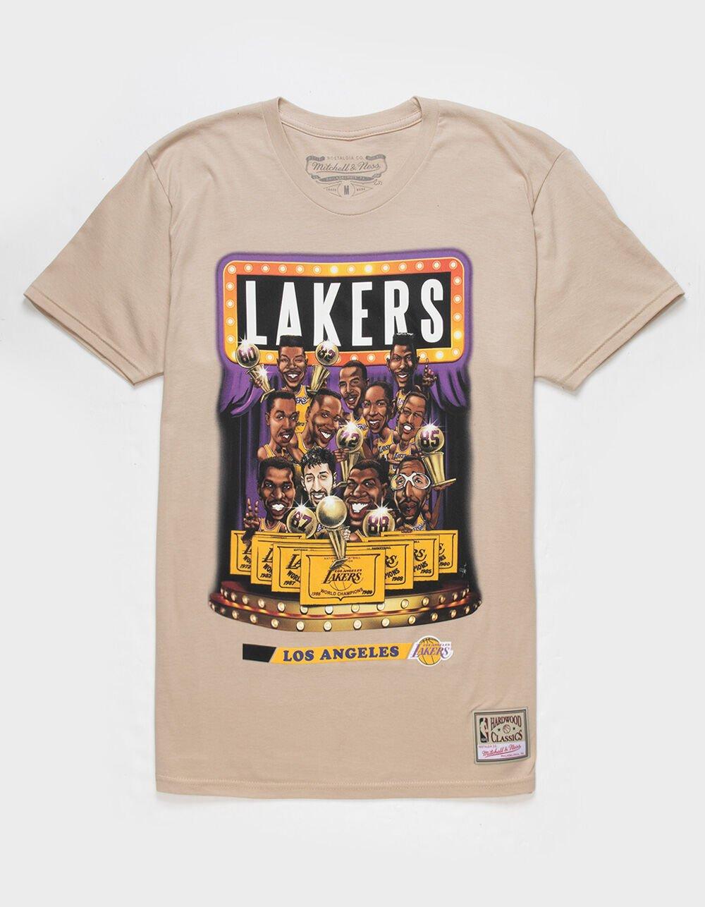 MITCHELL & NESS NBA The Lake Show Mens Tee - KHAKI Product Image