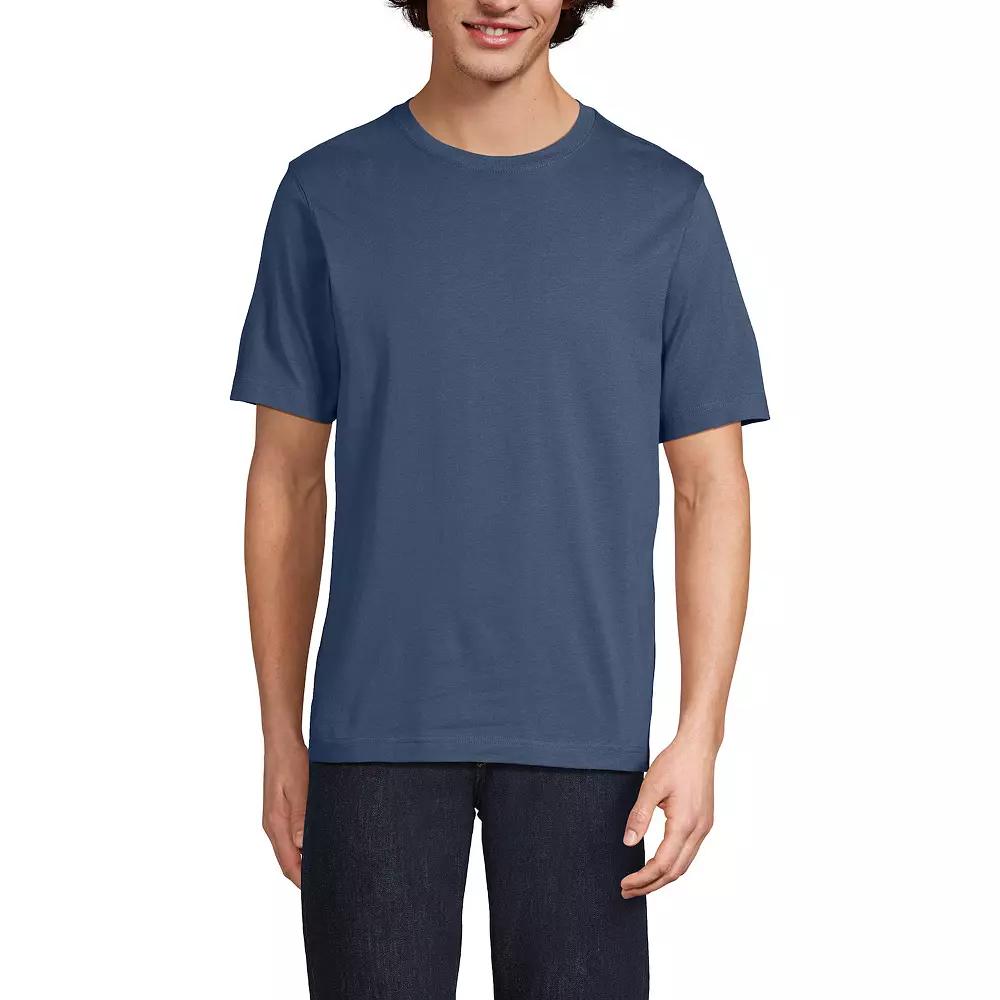 Men's Lands' End Super-T Short Sleeve T-Shirt,  Product Image