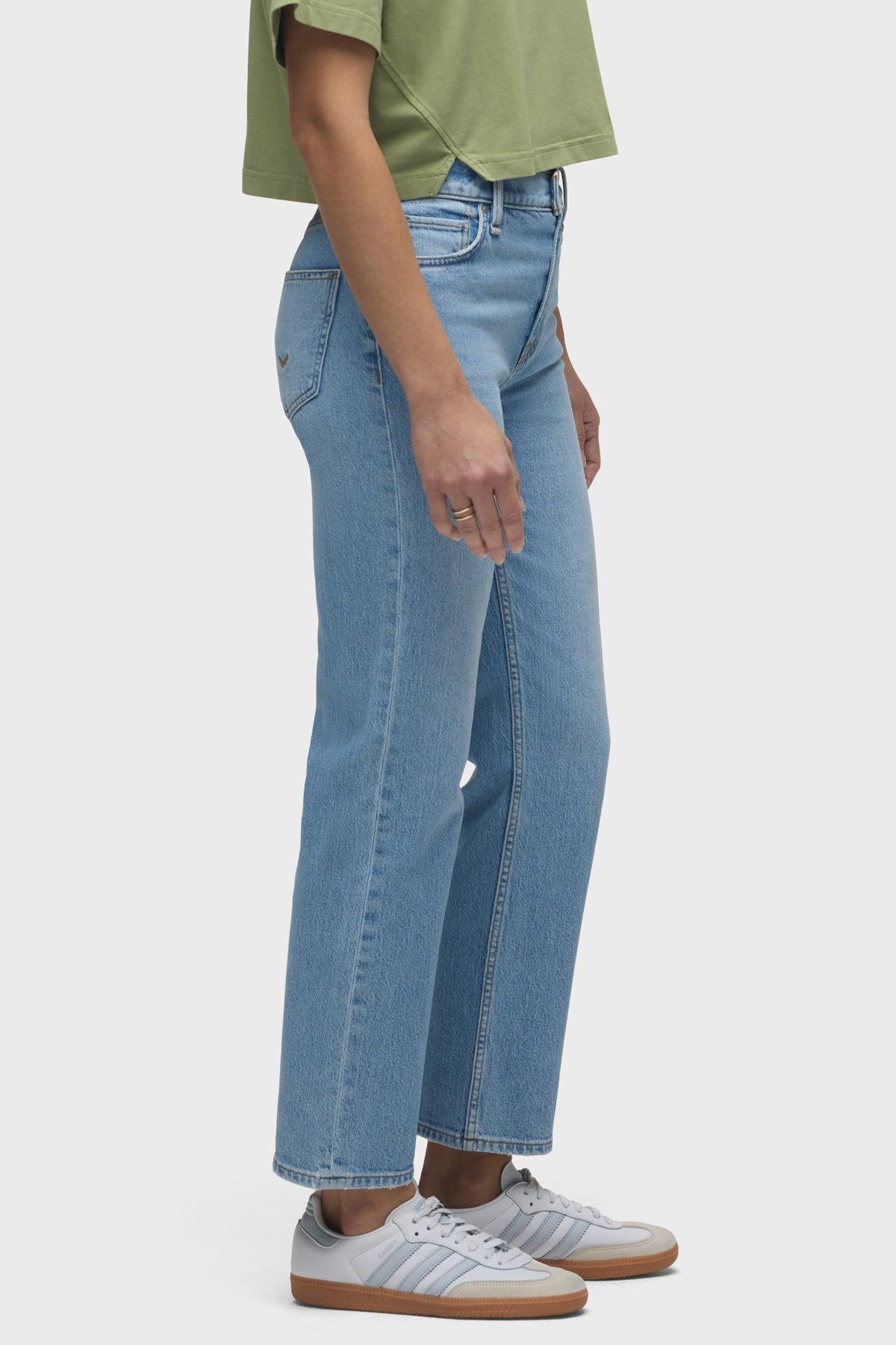 Remi High-Rise Straight Ankle Jean Female Product Image