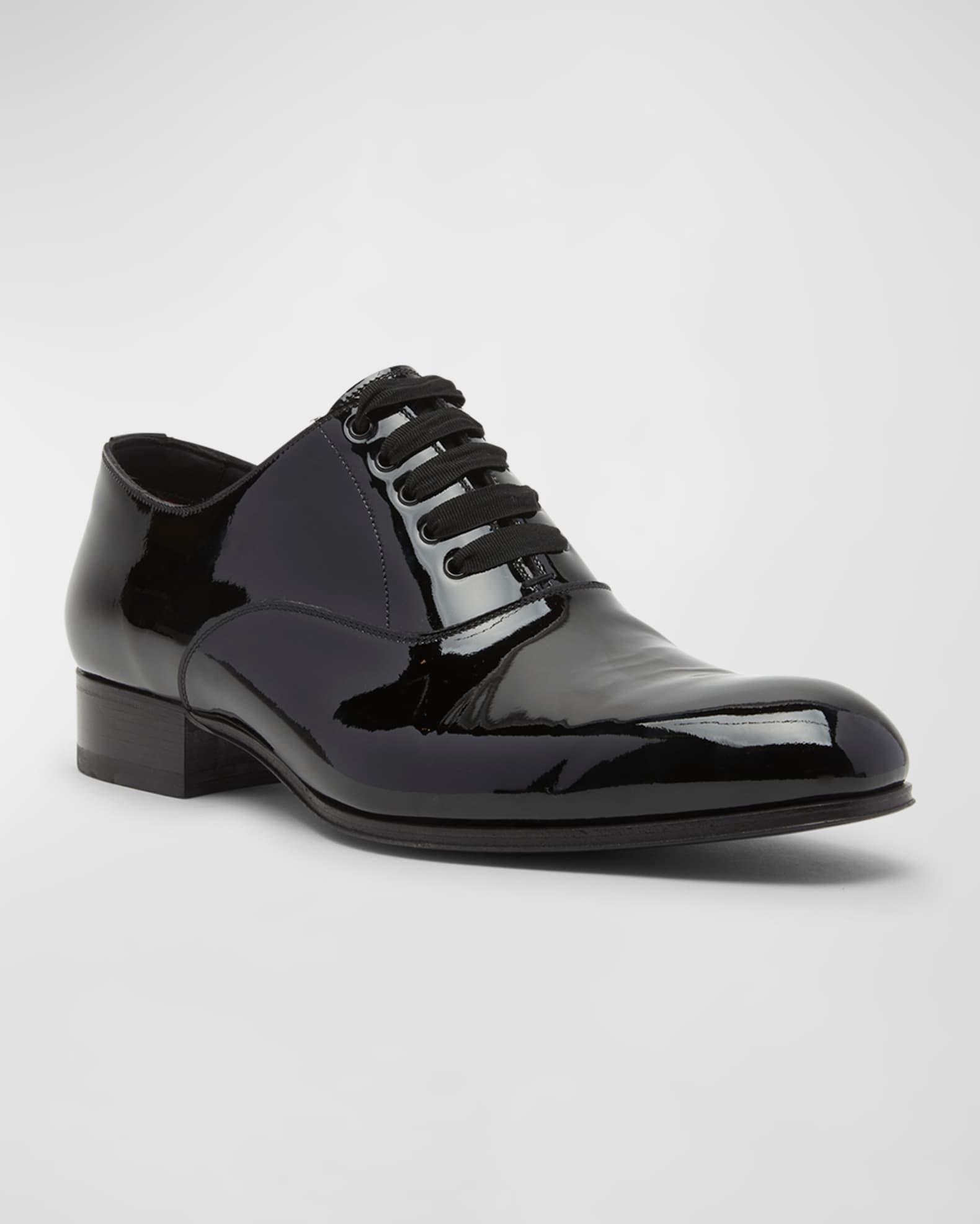 Men's Edgar Patent Leather Oxfords Product Image