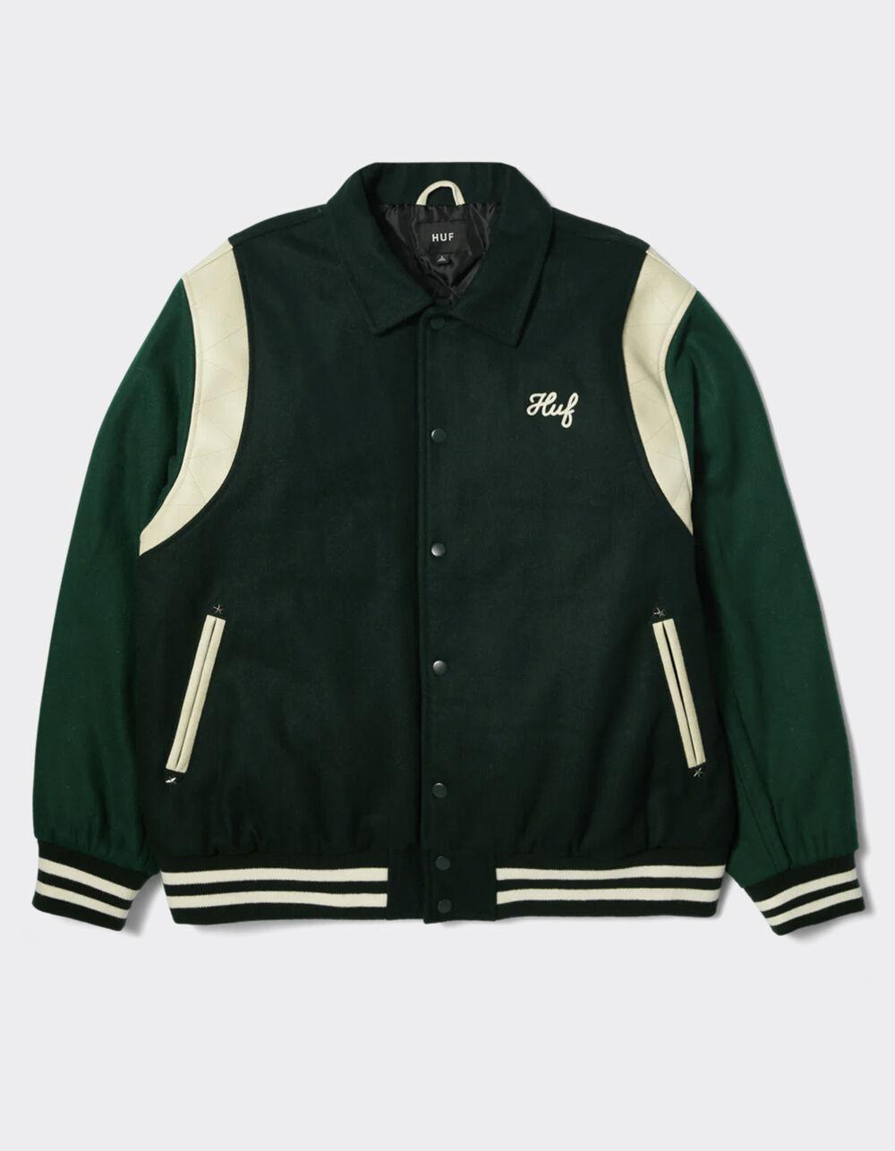 HUF Song Mens Varsity Jacket - BLACK Product Image