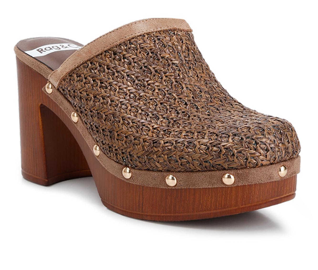 Women's Rag & Co Jeydena Heeled Clogs Product Image