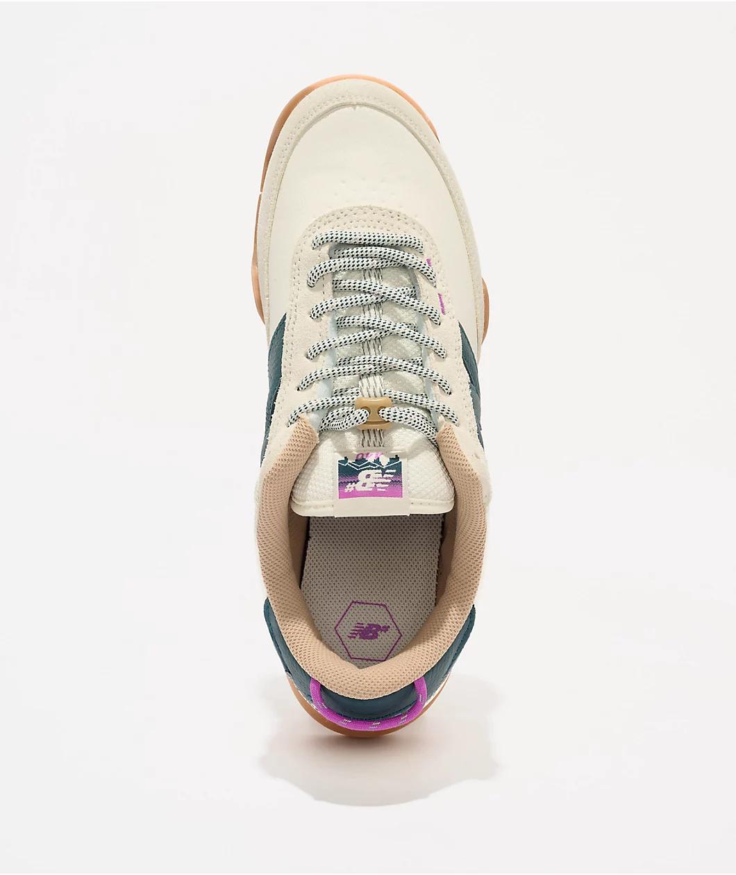 New Balance Numeric 440 V2 Trail Sea Salt & Deep Ocean Skate Shoes Product Image