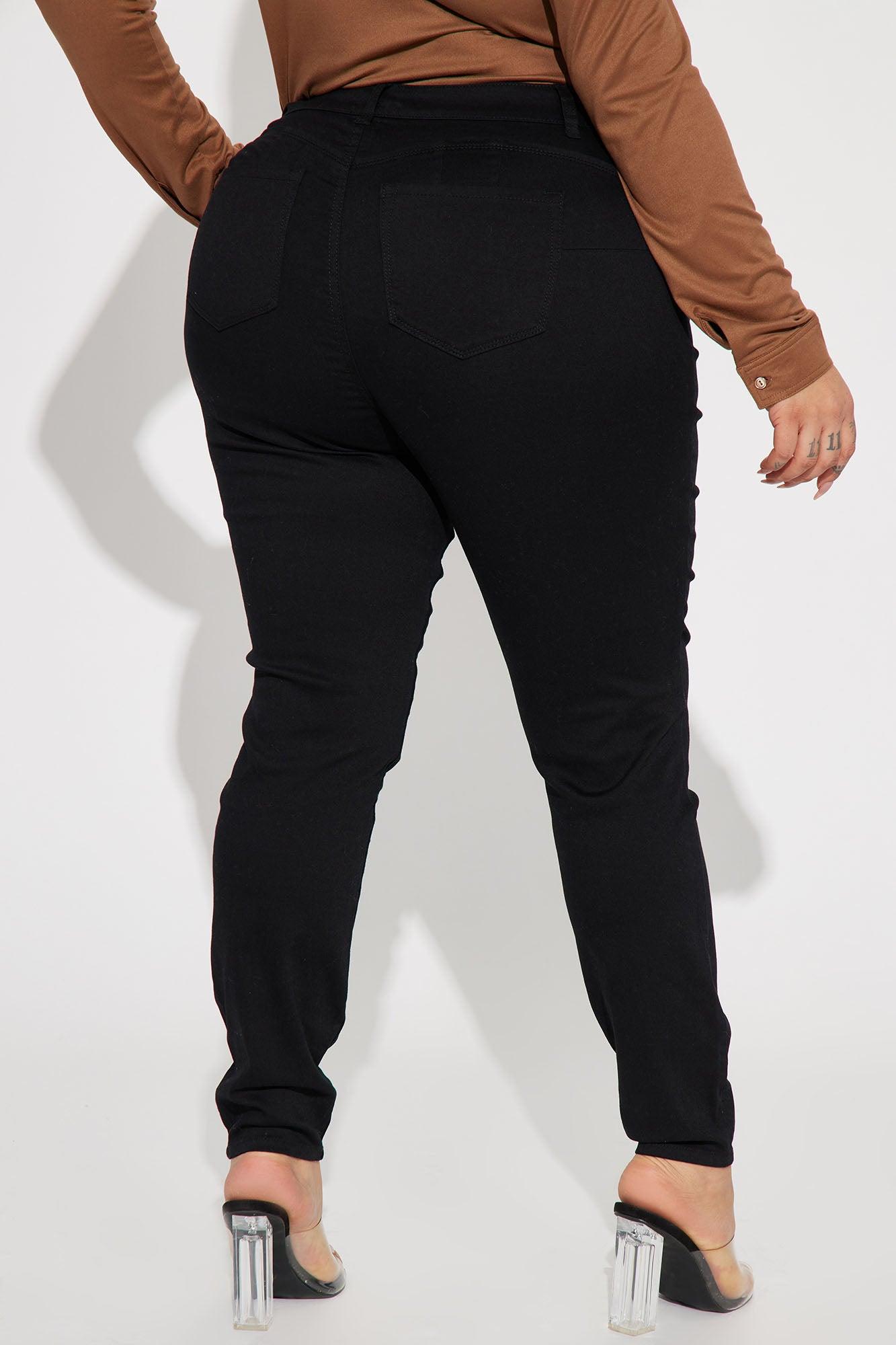 Casual Day Skinny Pants - Black Product Image