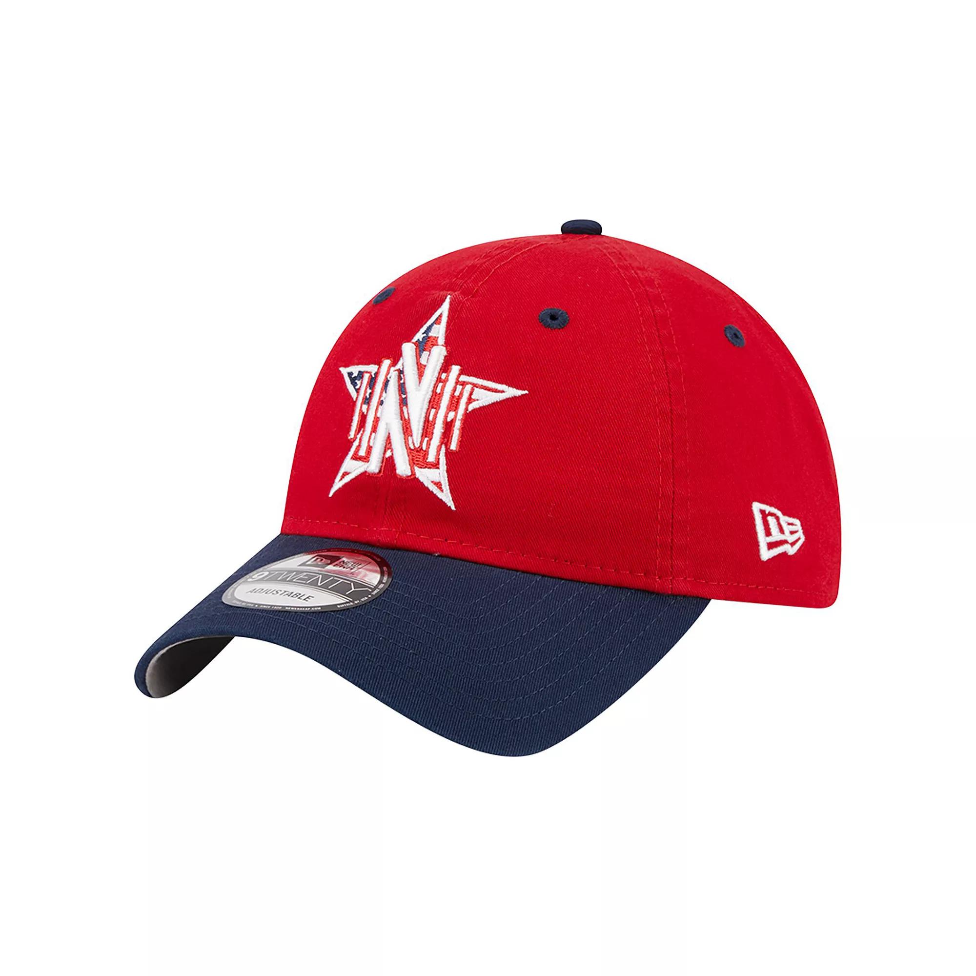 Men's New Era Red Nashville SC Americana 9TWENTY Adjustable Hat, Mls Red Product Image