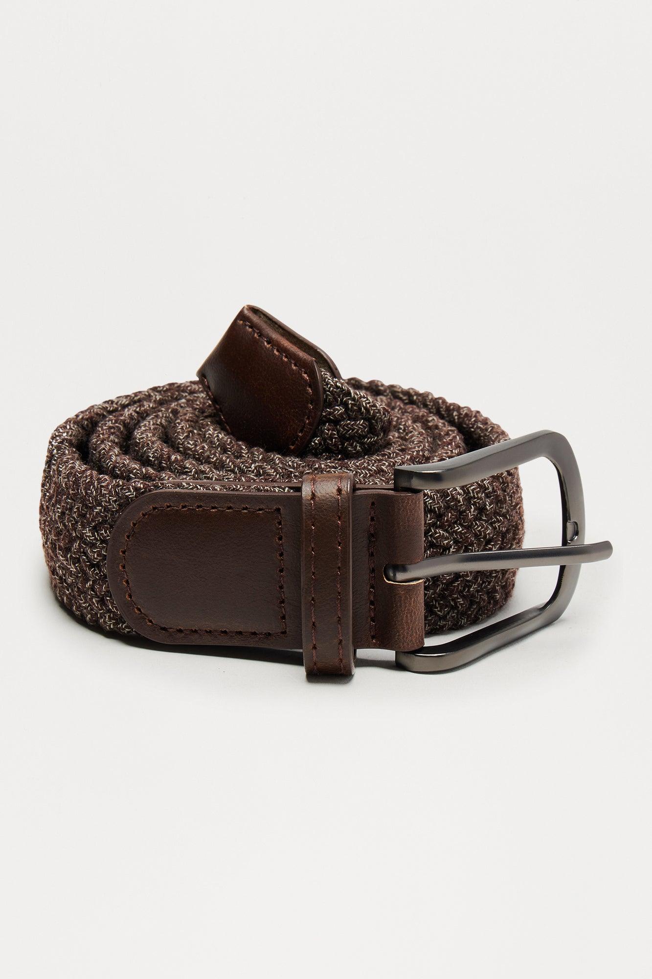 Day To Day Woven Belt - Brown Product Image