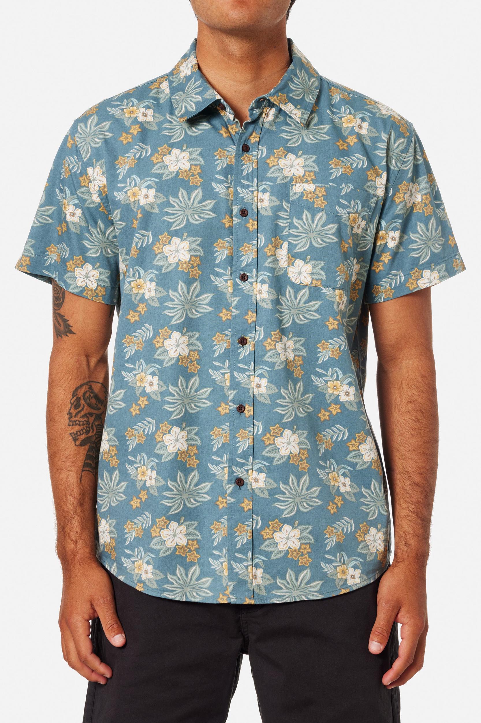 BOYS BENJI SHIRT - WASHED BLUE / S Product Image