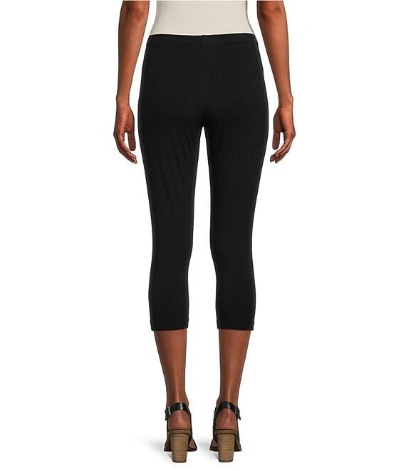 Bryn Walker Stretch Bamboo Cotton Pull-On Capri Leggings Product Image