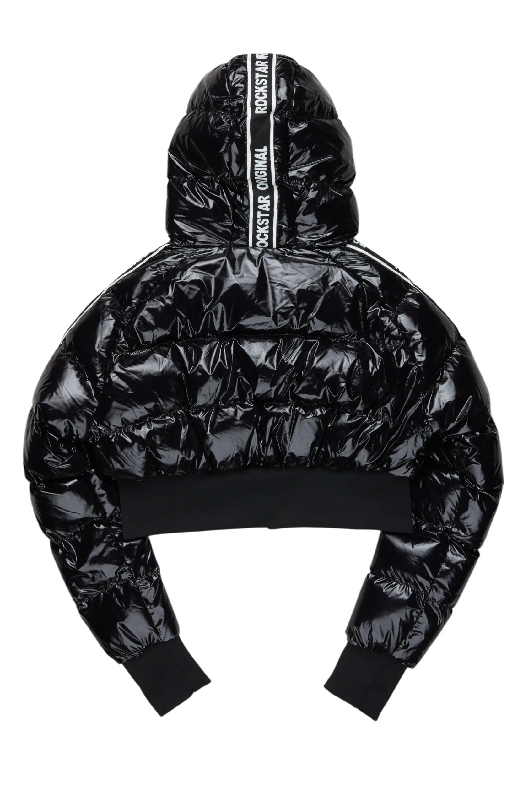 Jackey Black 2.0 Crop Puffer Jacket Female Product Image