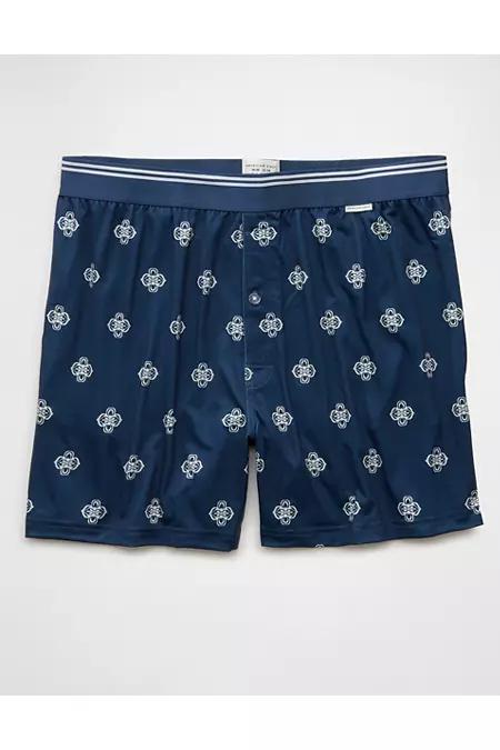 AEO Men's Patchwork Design Ultra Soft Pocket Boxer Short Men's Product Image