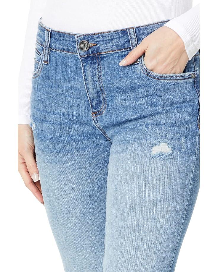 Petite Kelsey High Rise Fab Ab Ankle Flare-Nset Leg Product Image