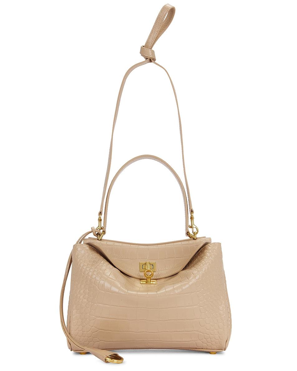 Rodeo Embossed Croc Small Top Handle Bag Product Image