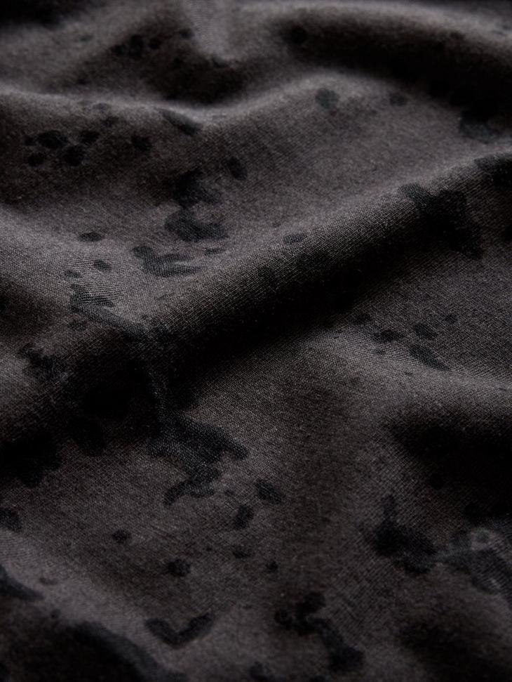 John Varvatos Eden Burnout Crew - Carbon Grey Product Image