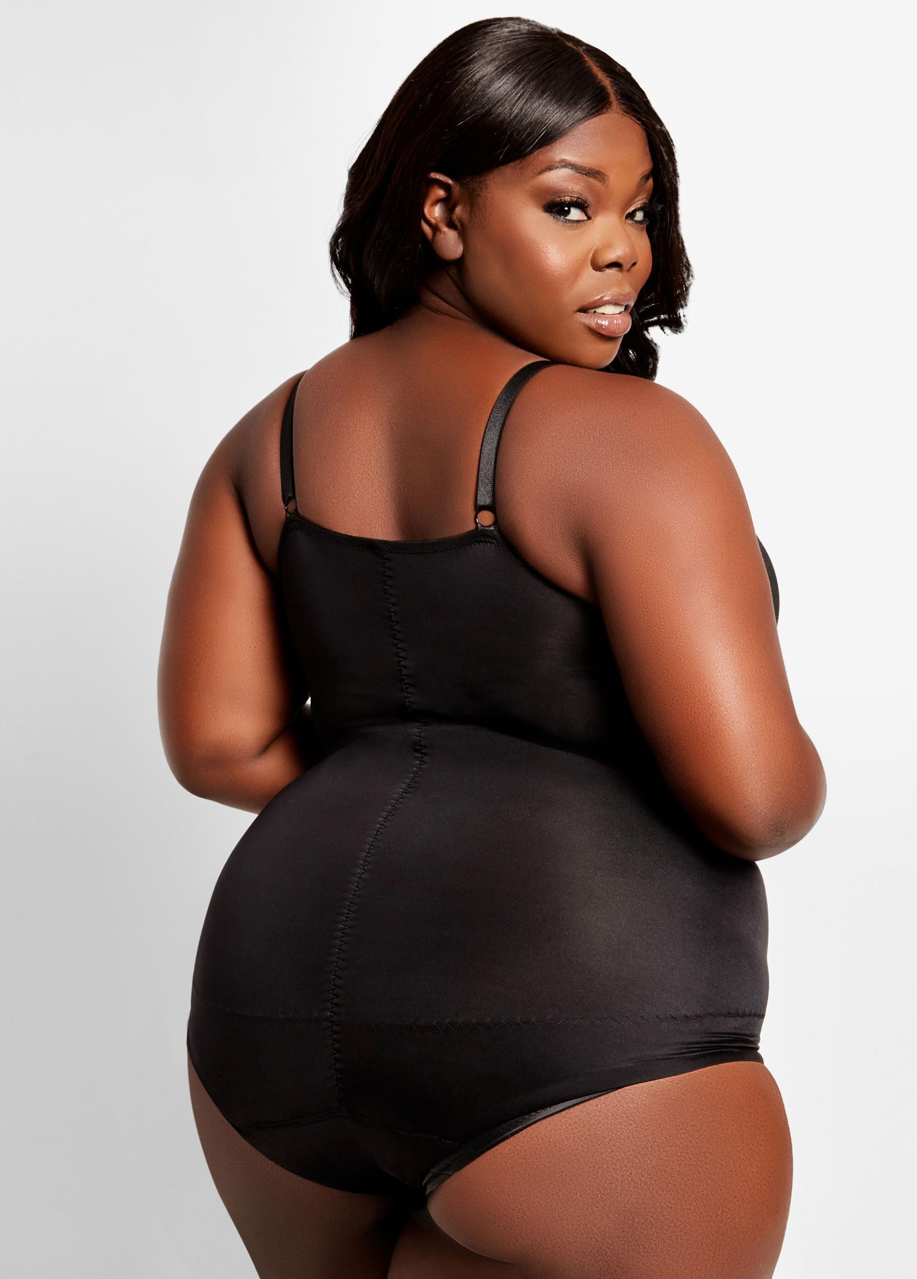 Plus Size Medium Control Shaping Bodysuit Ashley Stewart Product Image