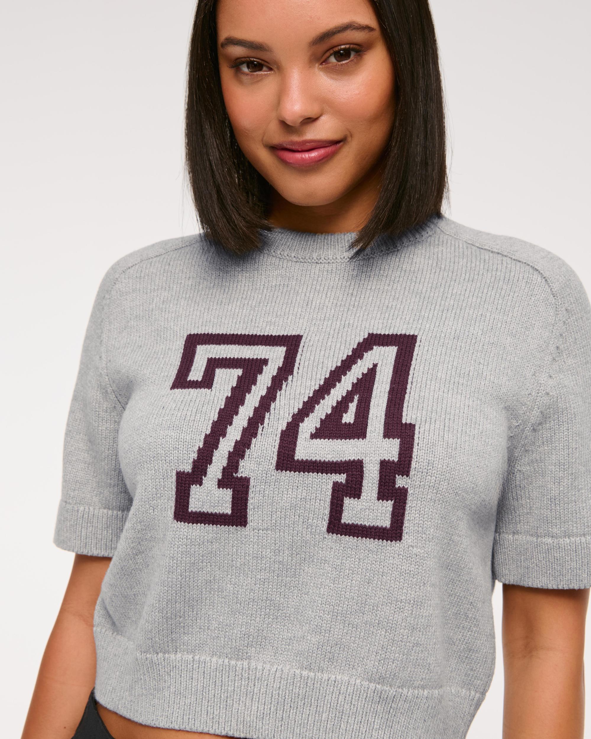 The A&F Madeline Crew Sweater Tee Product Image