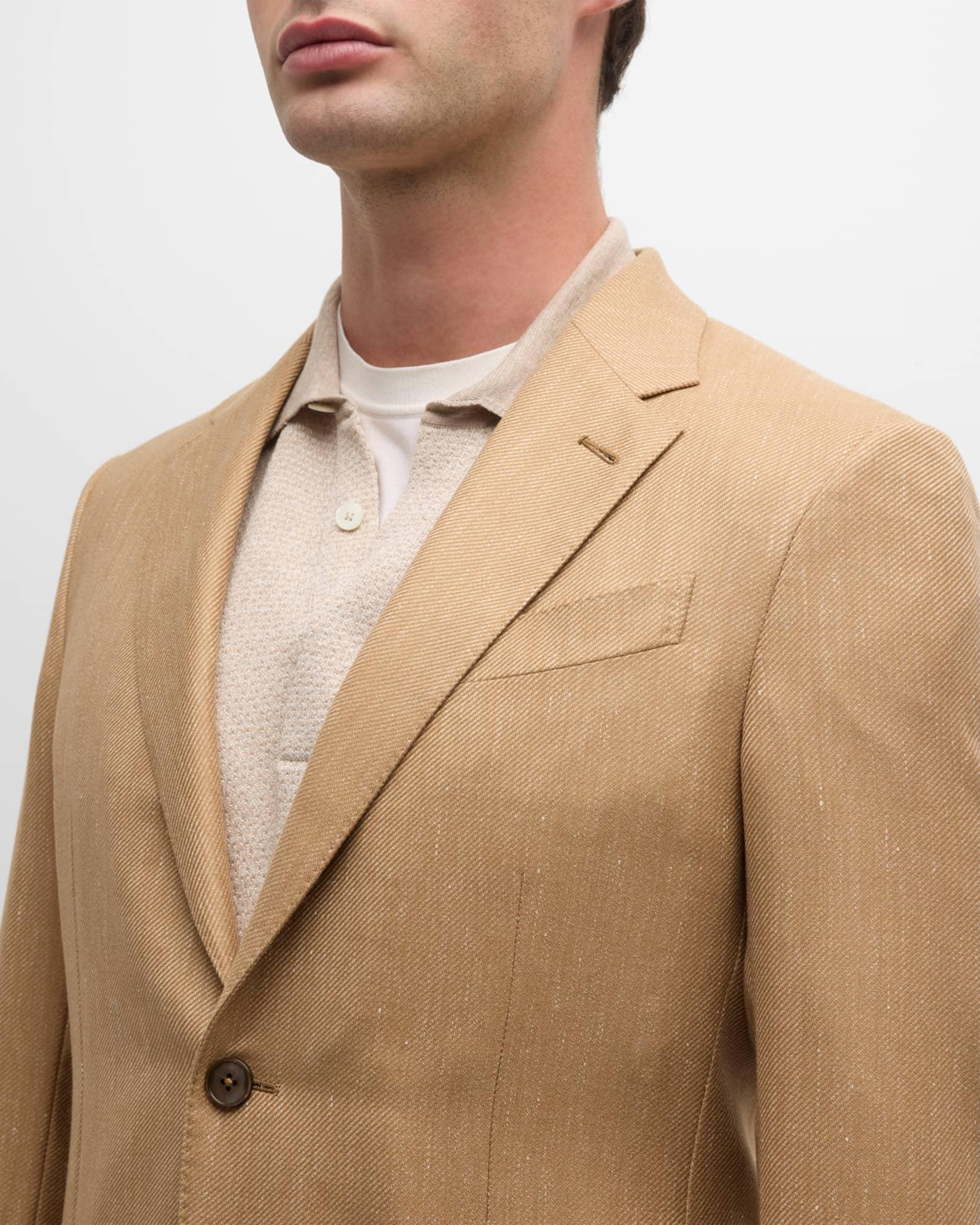 Men's Cashmere-Blend Twill Blazer Product Image