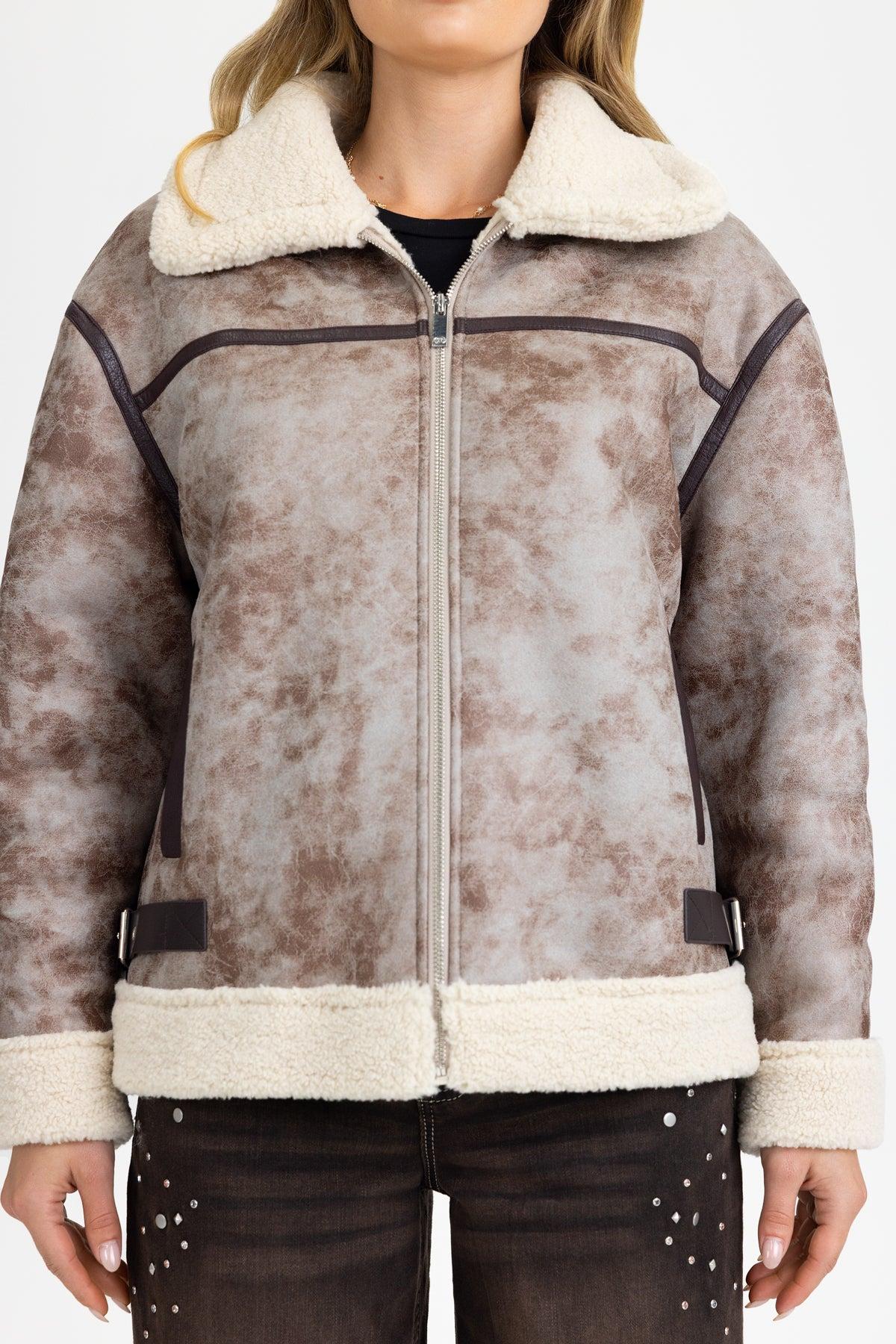 Layton Faux Suede Jacket Product Image