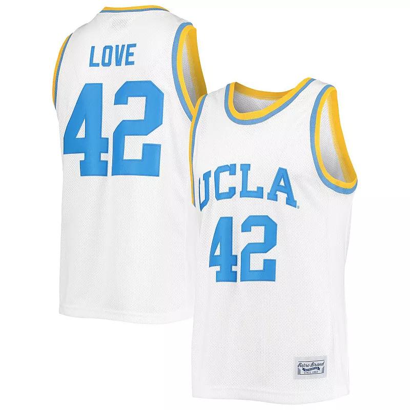Men's Original Retro Brand Kevin Love White UCLA Bruins Commemorative Classic Basketball Jersey, Size: XL Product Image