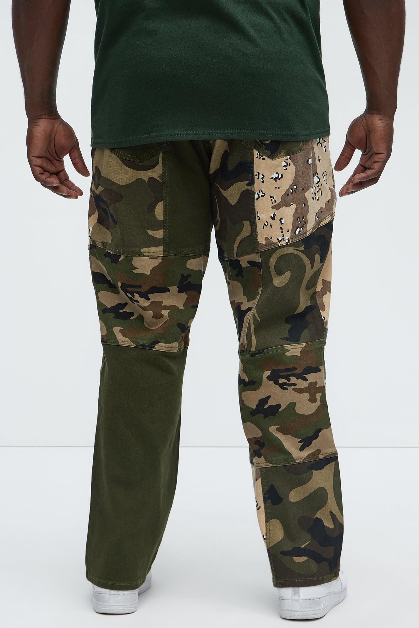 Got This On Me Camo Straight Pants - Camouflage Product Image