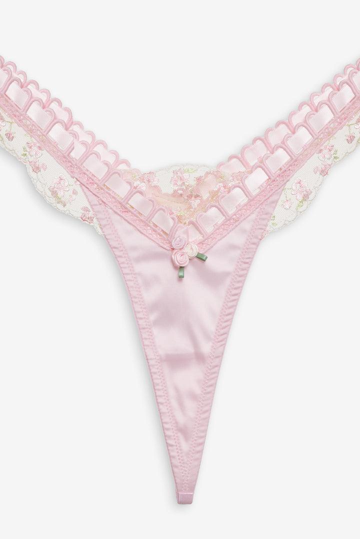 Pinkaboo Ruffle Panty — Pink Product Image