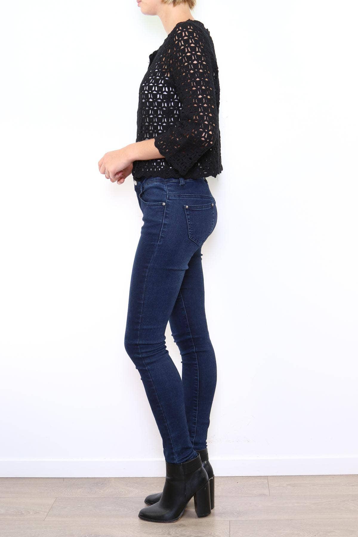 Crochet Knit Bolero Product Image