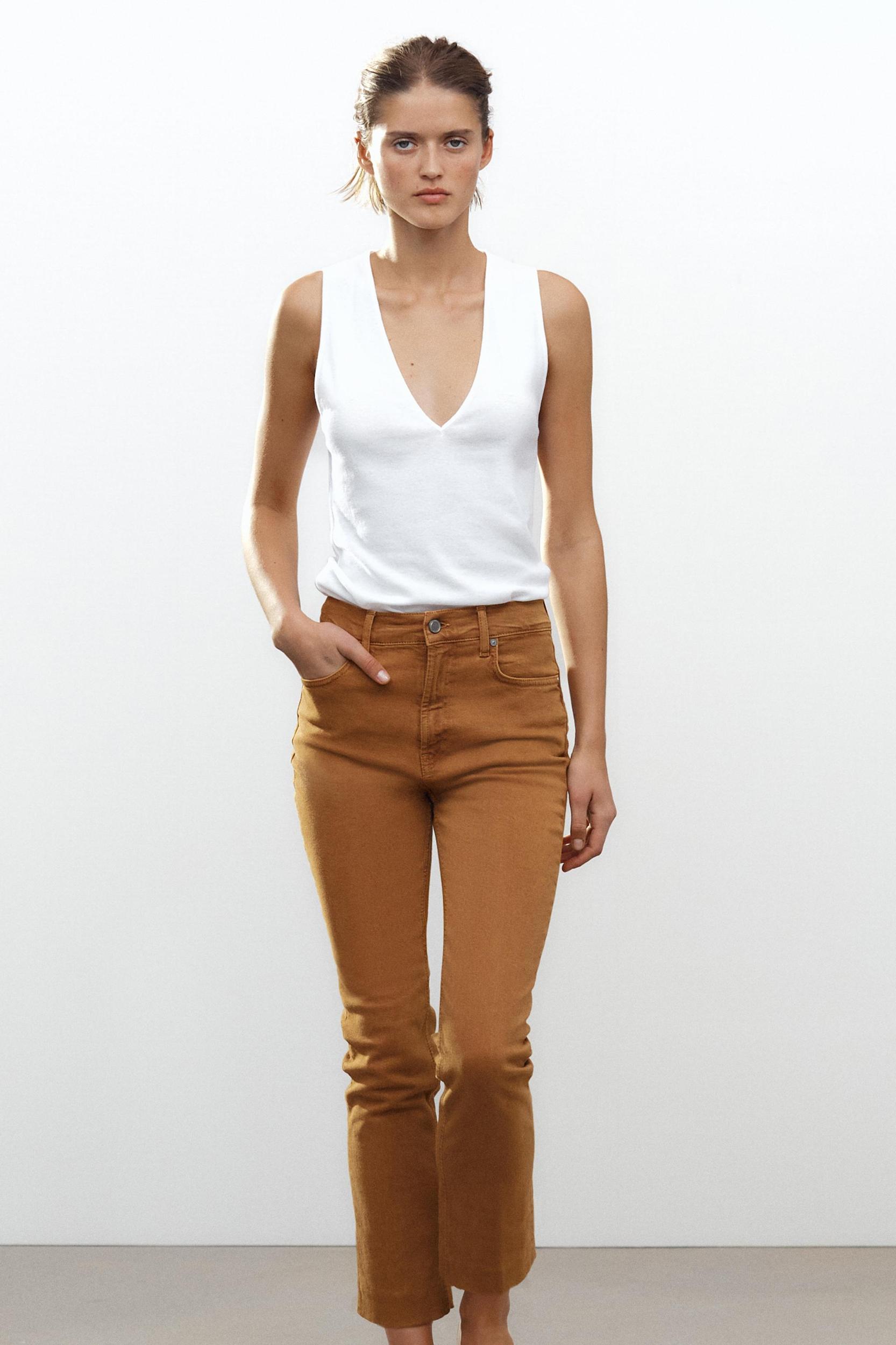ZW COLLECTION HIGH WAIST WIDE LEG JEANS Product Image
