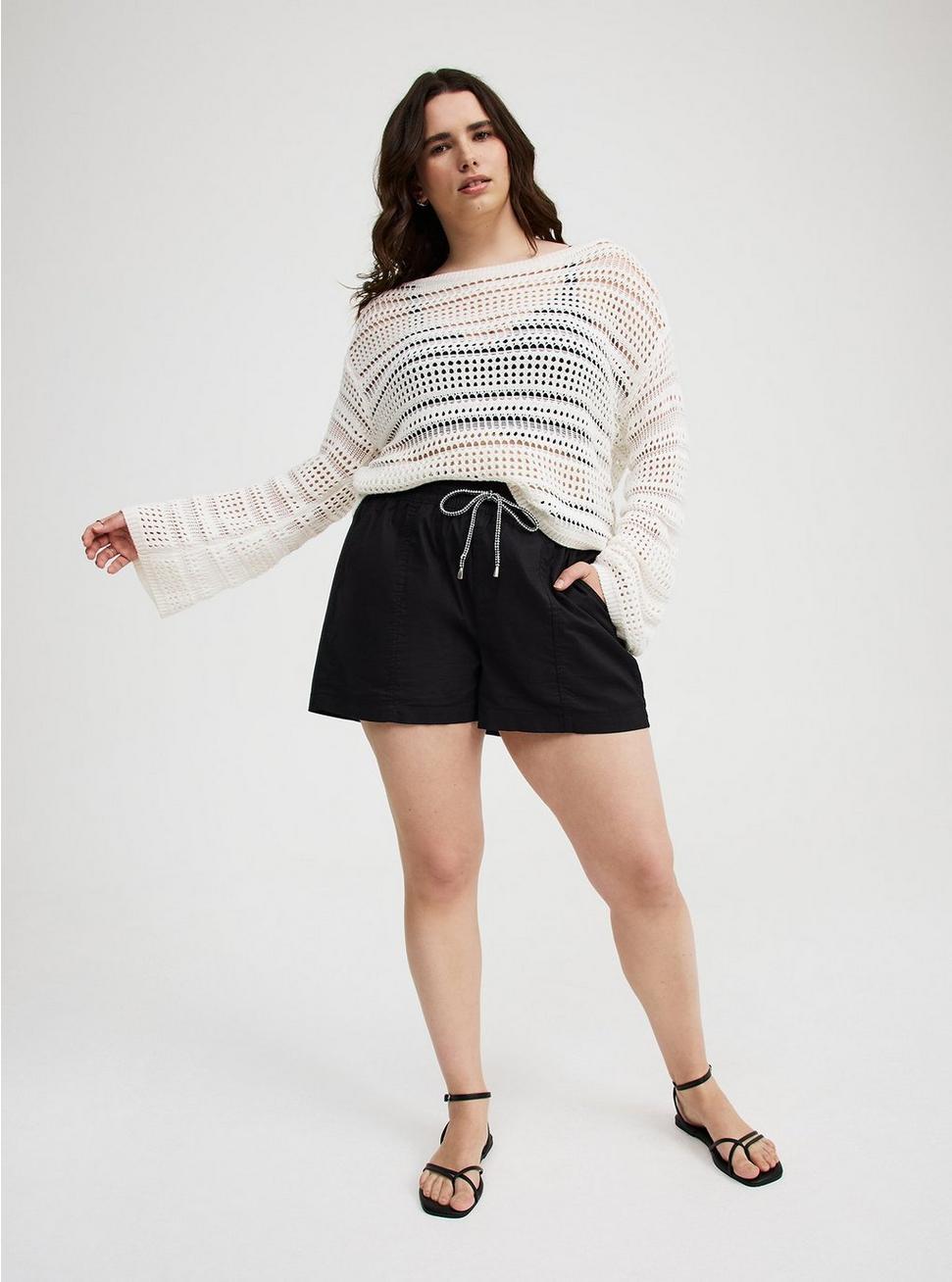 Wide Sleeve Crop Pullover Product Image