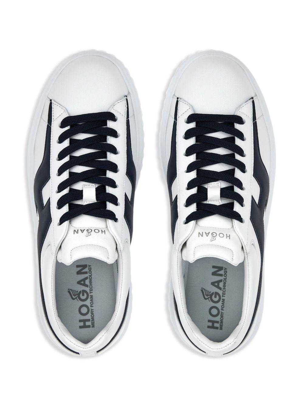 H-Stripes leather sneakers Product Image
