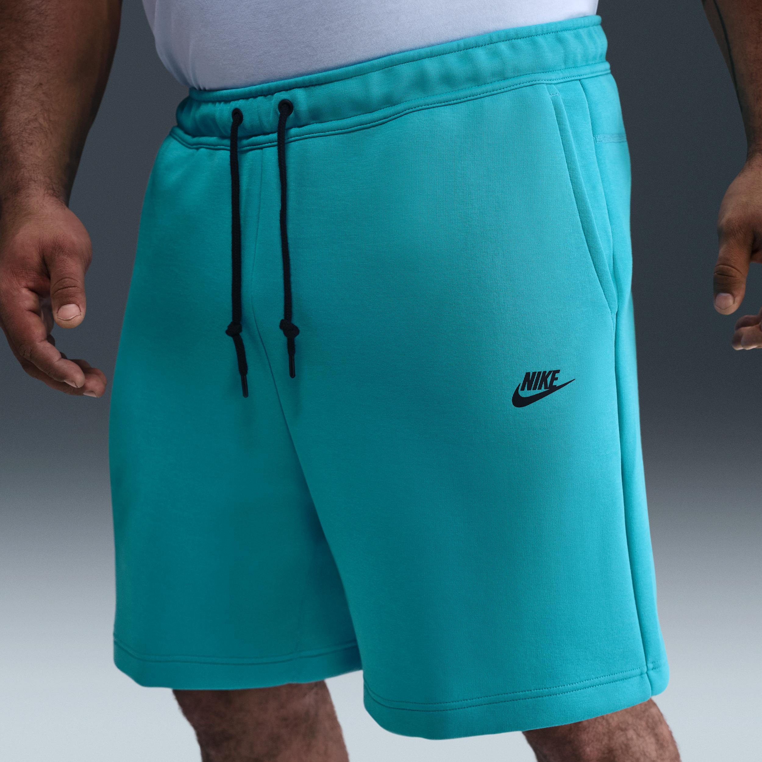 Mens Nike Sportswear Tech Fleece Shorts | FB8171-345 Product Image