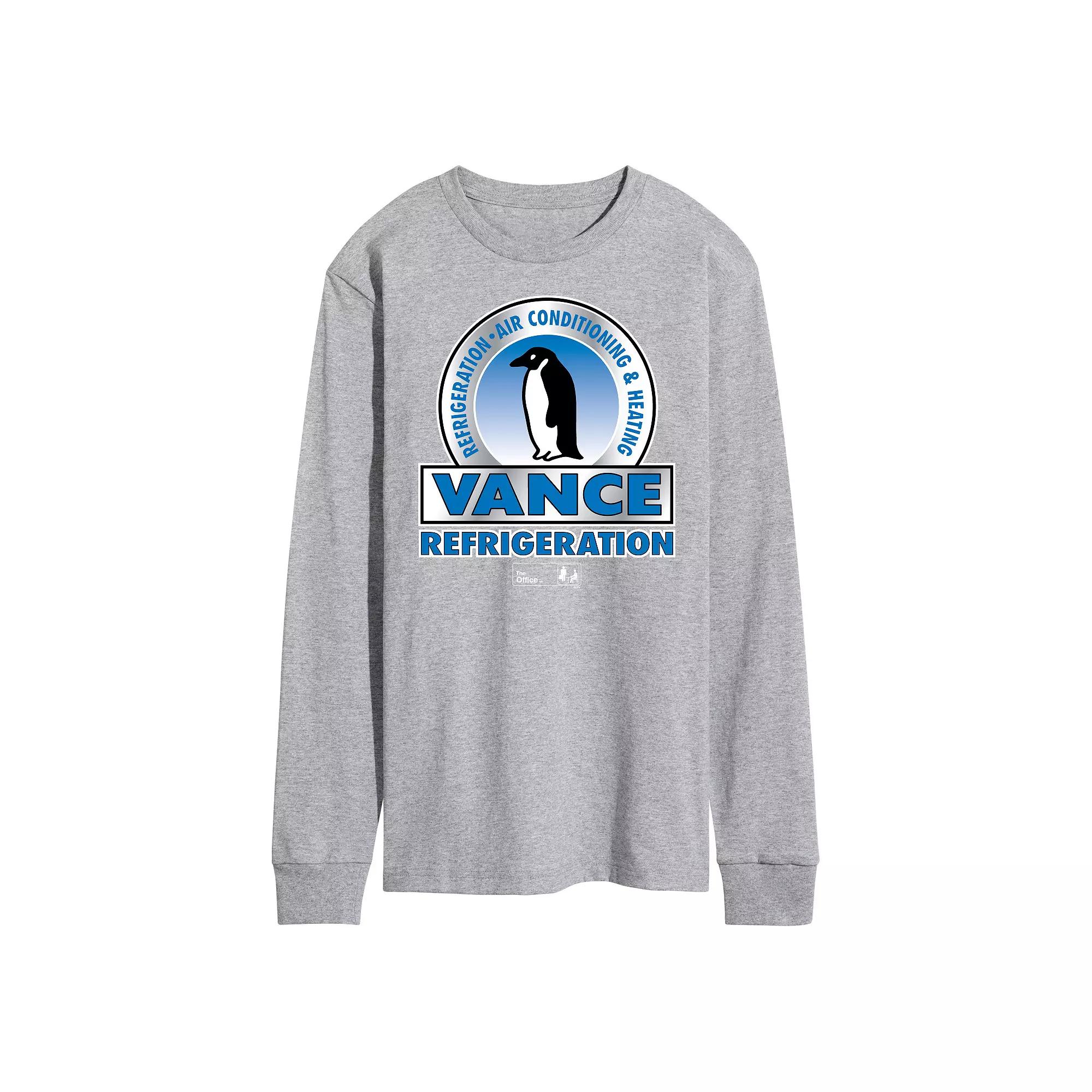 Men's The Office Vance Refrigeration Long Sleeve Tee,  Product Image