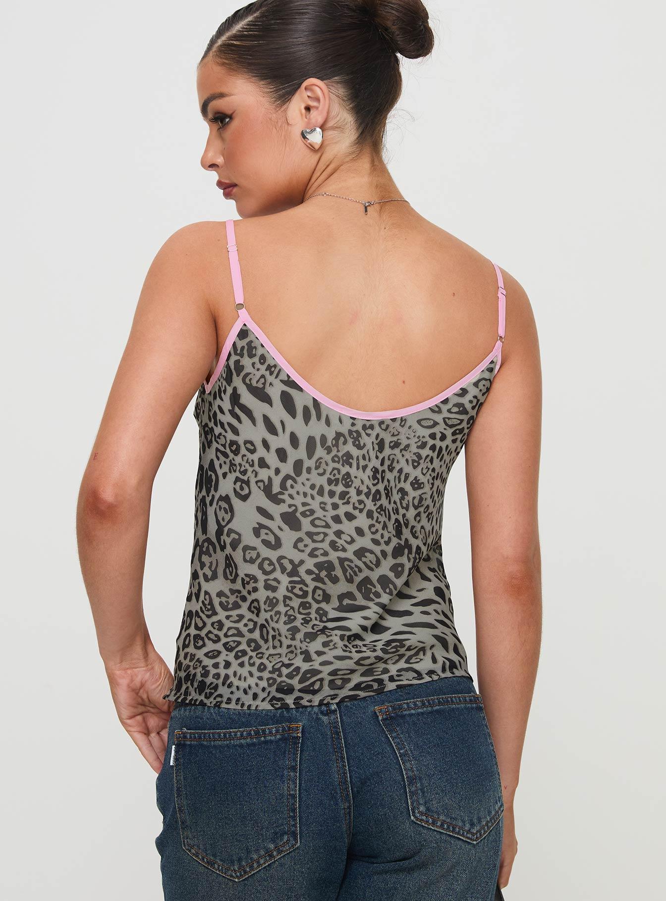Serenata Top Leopard Product Image