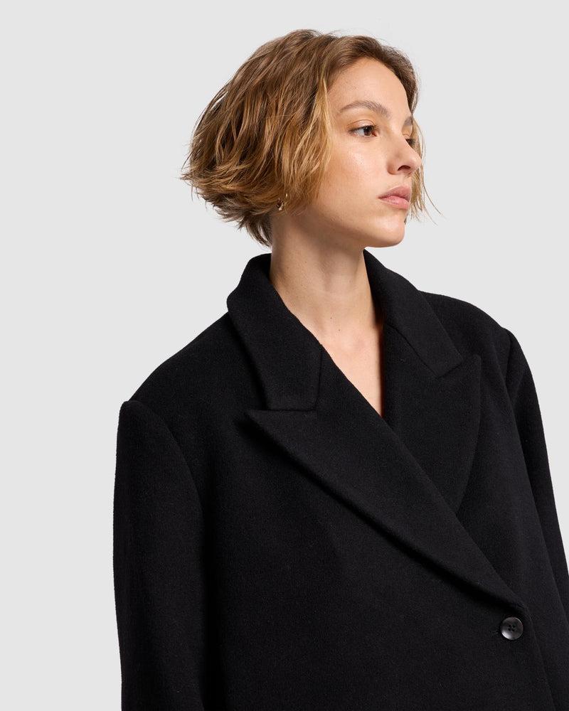 Cropped Wool Jacket Product Image