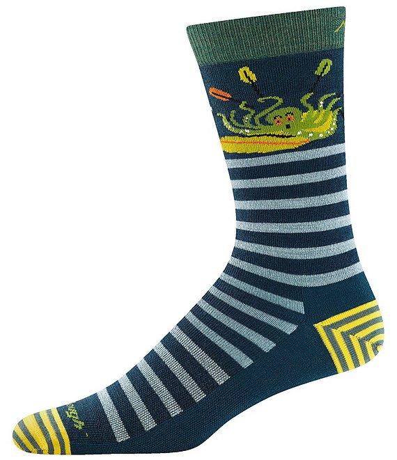 Darn Tough Animal Haus Striped Lightweight Wool Blend Crew Socks Product Image