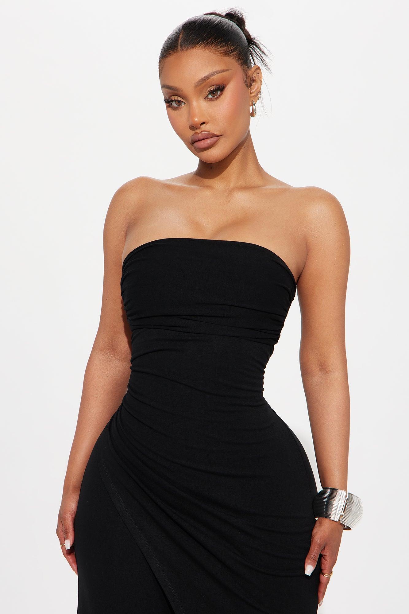 Dreaming Of You Draped Jumpsuit - Black Product Image