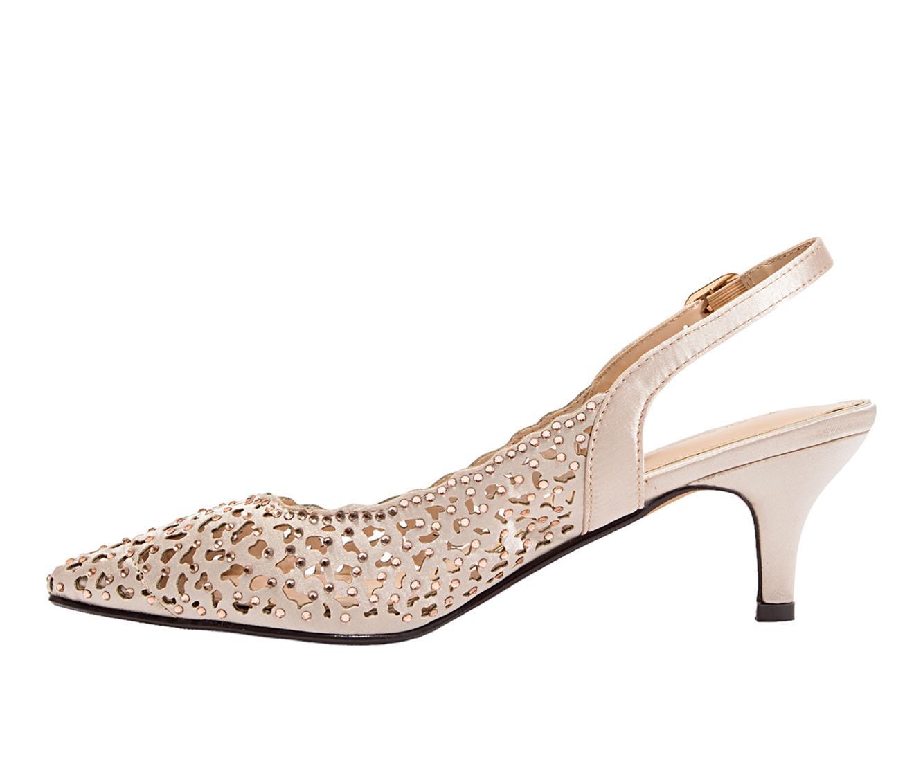 Women's Lady Couture Jewel Slingback Pumps Product Image