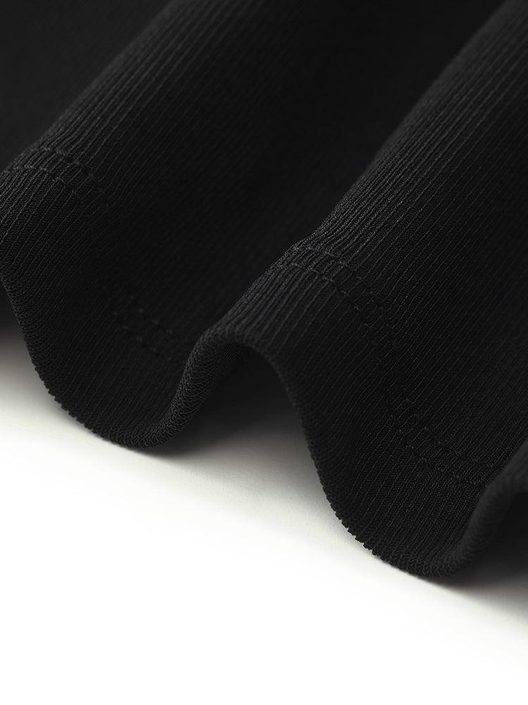 Slim Women T-shirt With Detachable Chain Product Image