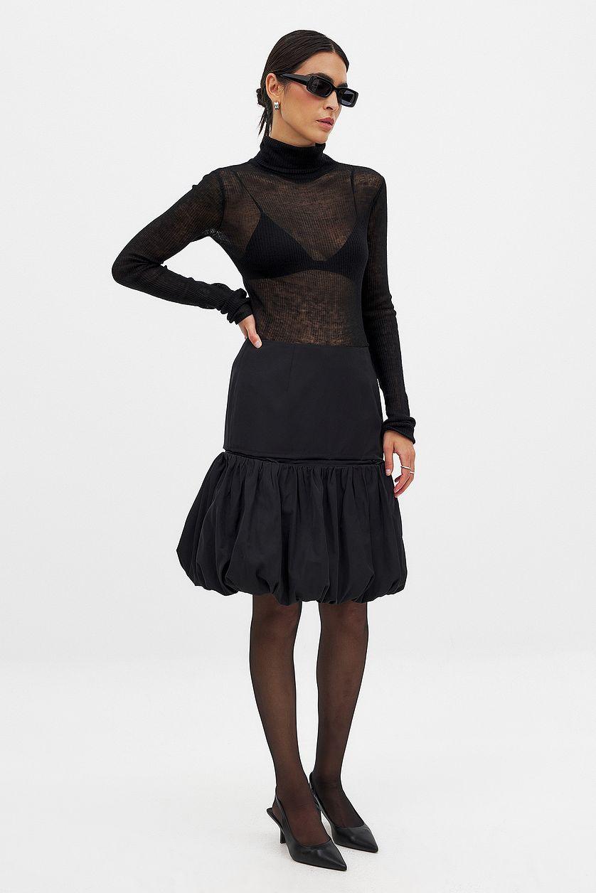 Convertible Bubble Top To Skirt Product Image