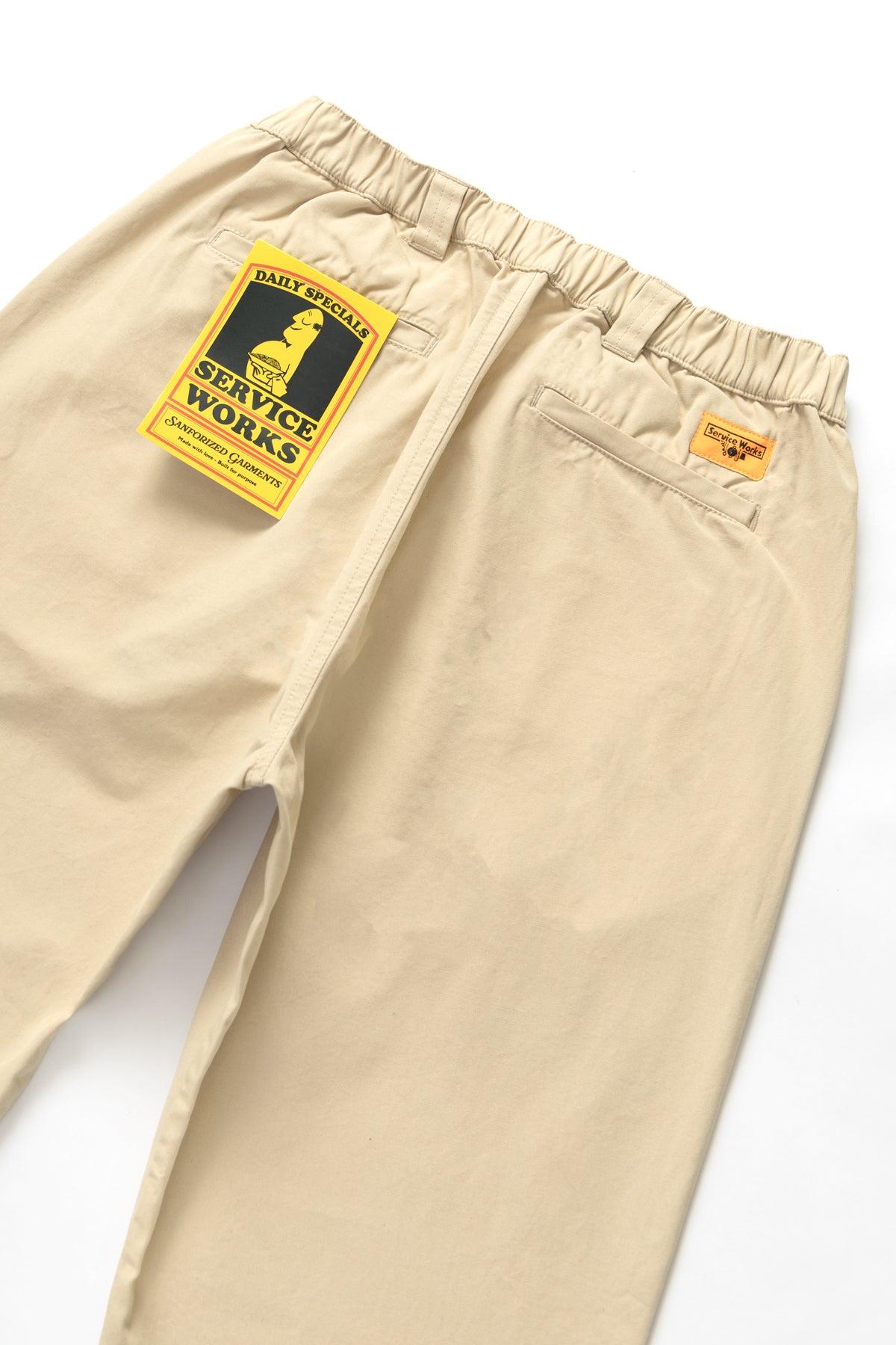 Service Works - Twill Waiters Pant - Khaki Product Image