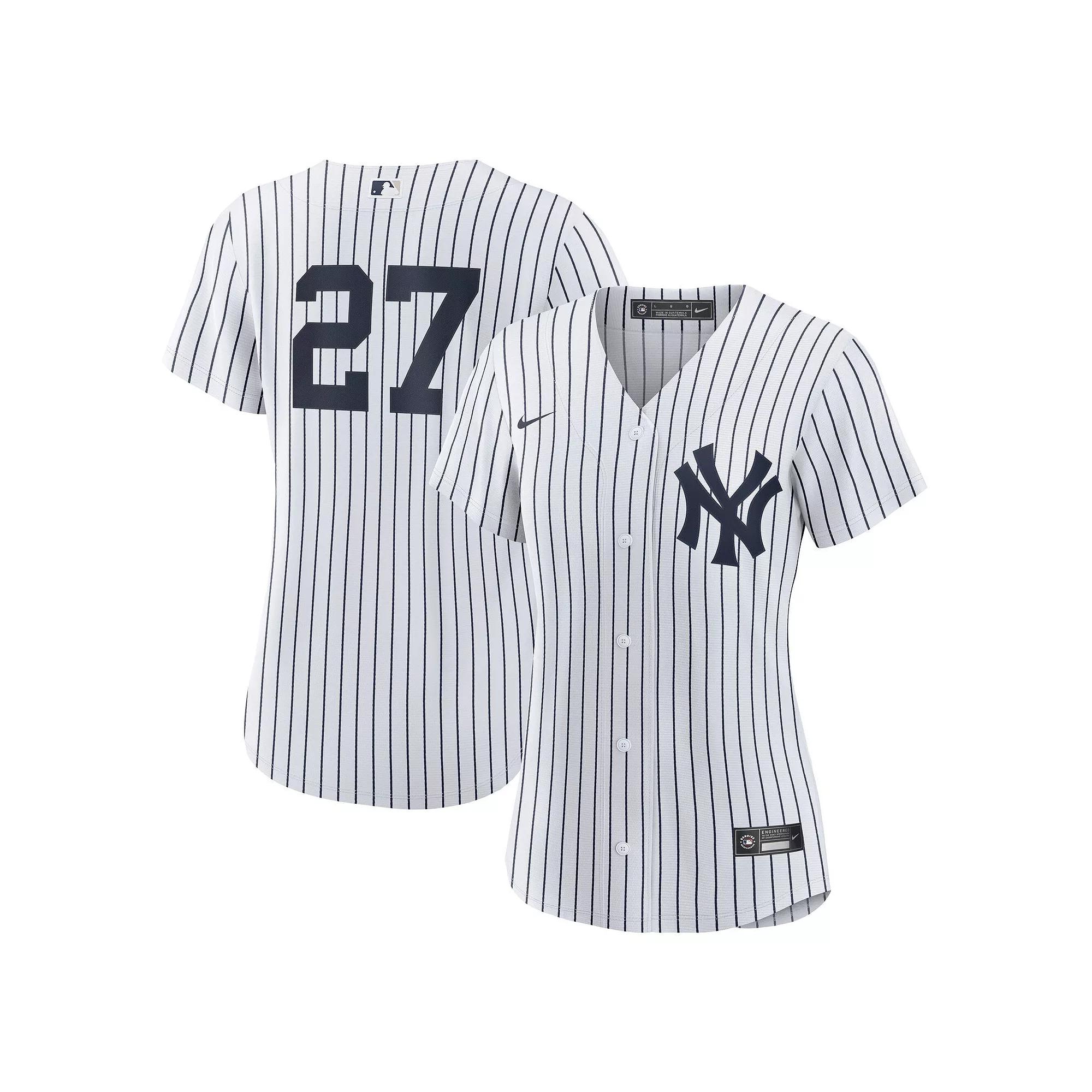 Women's Nike Giancarlo Stanton White New York Yankees Home Replica Player Jersey, Size: 2XL Product Image